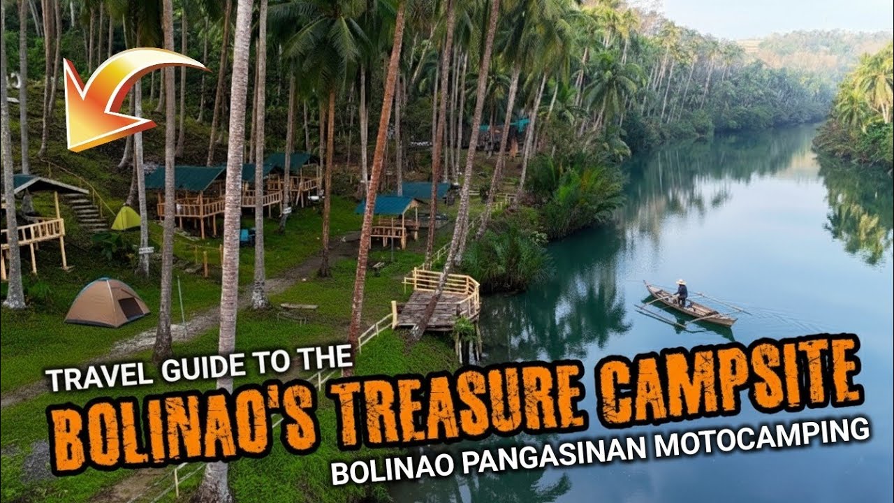 AWARD-WINNING RIVER & CAMPSITE IN BOLINAO, PANGASINAN | Camp Puor | Vespa S125 Motocamping