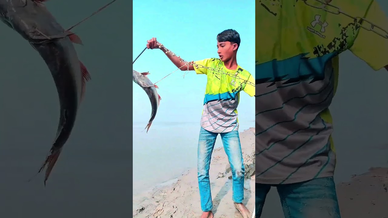 Unexpected Fishing Catch 😱 | River Fishing Short 🎣 | 