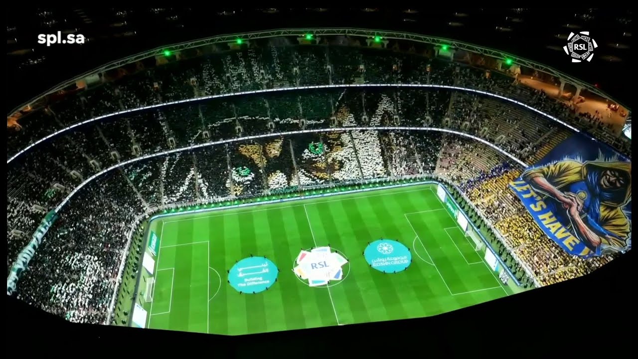 إبداع دائم 😍 تيفو جماهير الأهلي أمام النصر 🎨