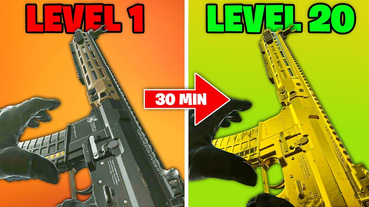 3 FASTEST WAYS to MAX LEVEL Your Weapons in Modern Warfare 2!