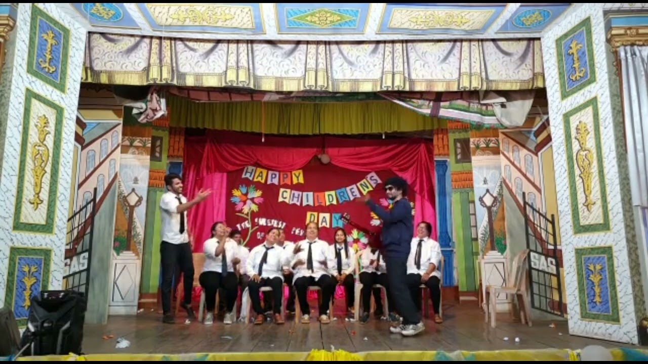 A funny act by Monte teachers, 2022.