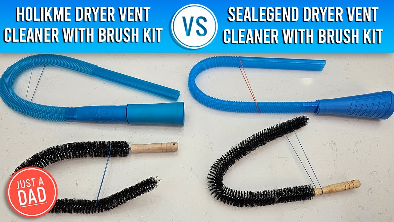 Sealegend vs Holikme 2 Piece Dryer Vent Cleaners COMPARISON