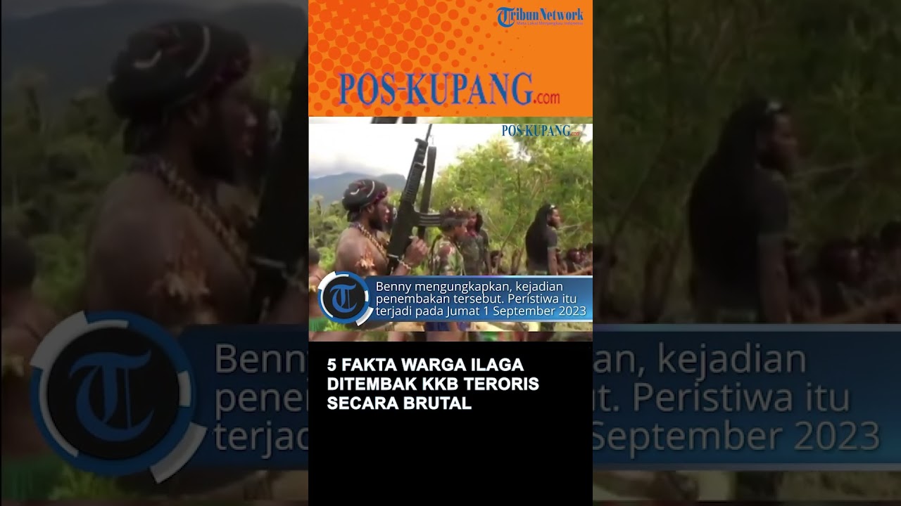 5 Fakta Warga Ilaga Ditembak KKB Teroris Secara Brutal