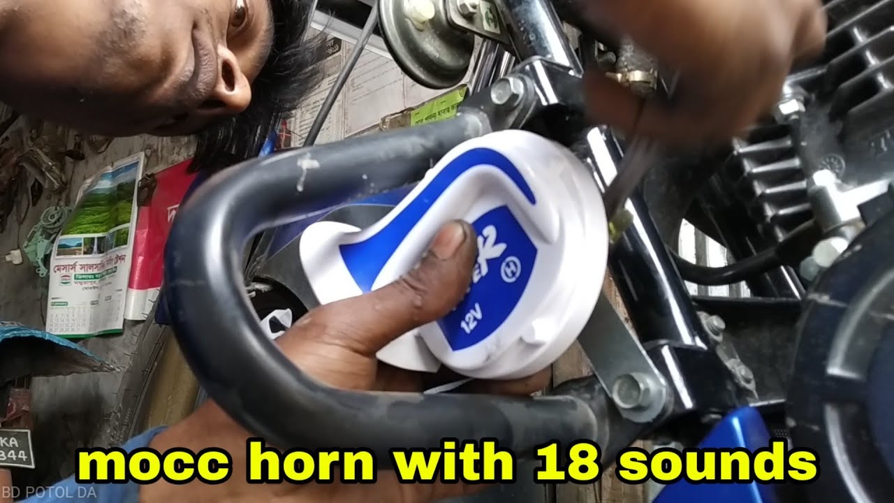 mocc horn with 18 sounds