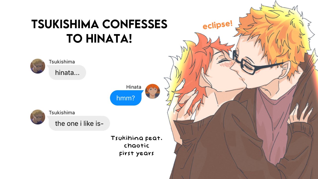 Tsukishima confesses to Hinata!|Tsukihina|feat. chaotic first years|Bakashimaa