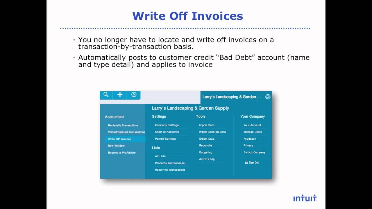 QuickBooks Online Accountant Tools