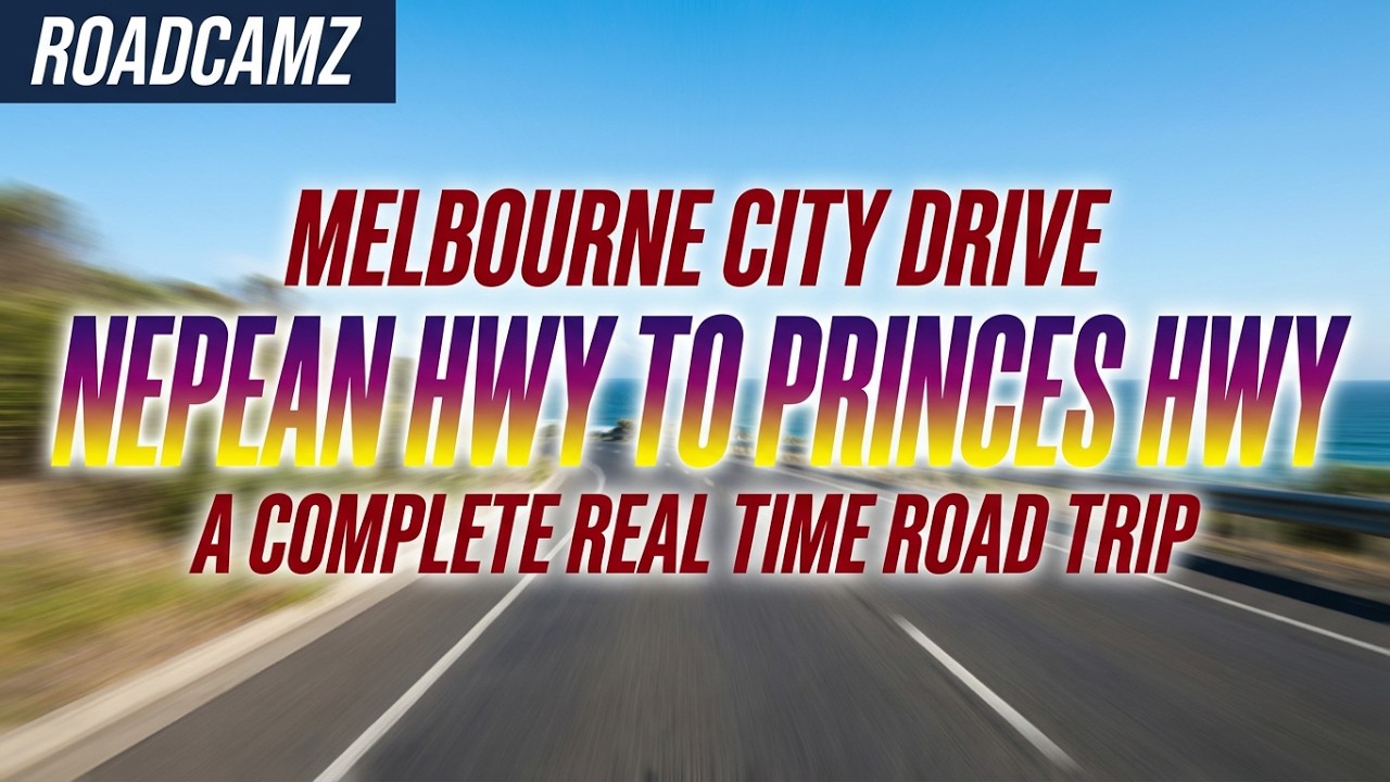 Driving in Melbourne | Nepean Highway - Princes Highway | 🚗 🇦🇺