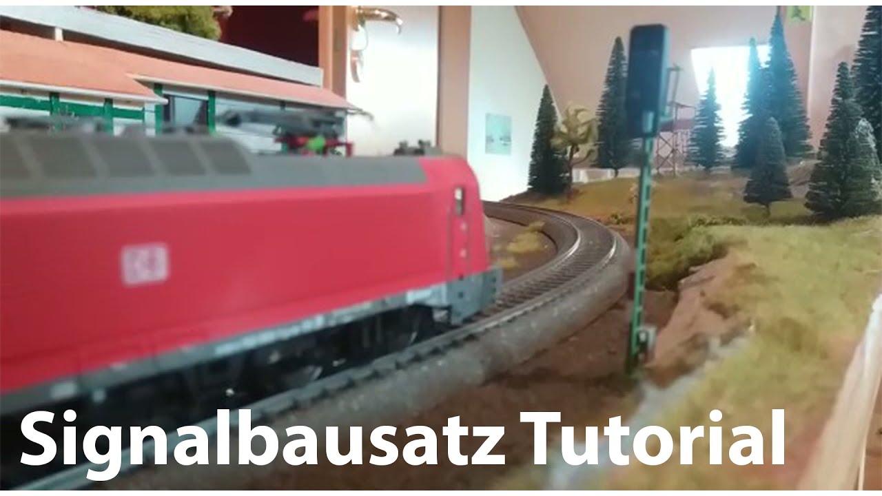 Ausfahrsignal Bausatz Zusammenbau Tutorial - Marwin's MoBa