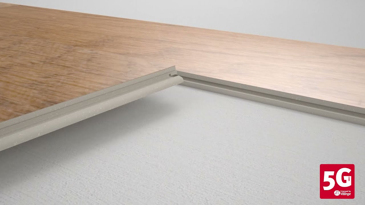 5G-i Push Down | Resilient Flooring | Technical animation