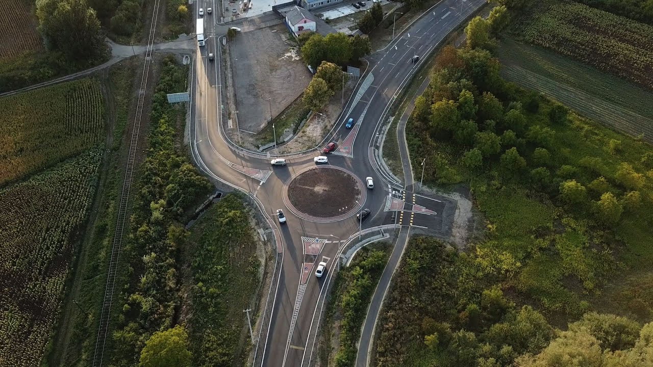 Elkészült Mátészalka első körforgalma