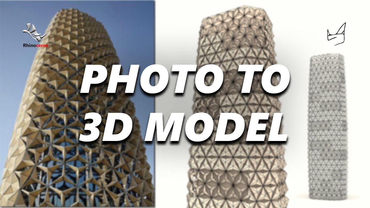 Rhino Architecture - Using Paneling Tools Plugin to Modeling a Skyscraper