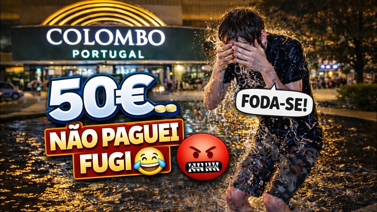 DEVIA DAR 50€... MAS FIZ ISTO😈(Desafio no Colombo)