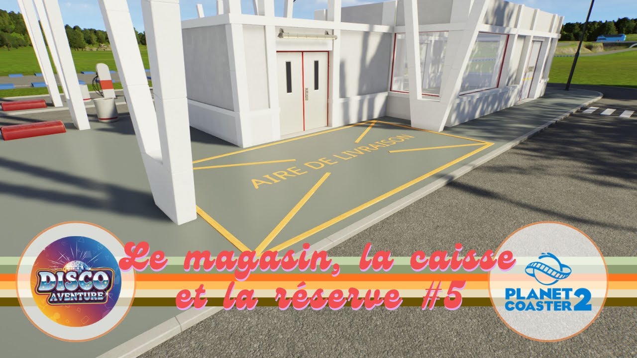 Planet Coaster 2 - Disco Aventure -#5 |⛽ Boutique Vintage & Custom Shop