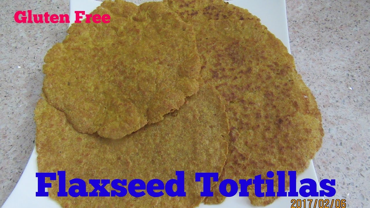 Gluten Free Flaxseed Wraps