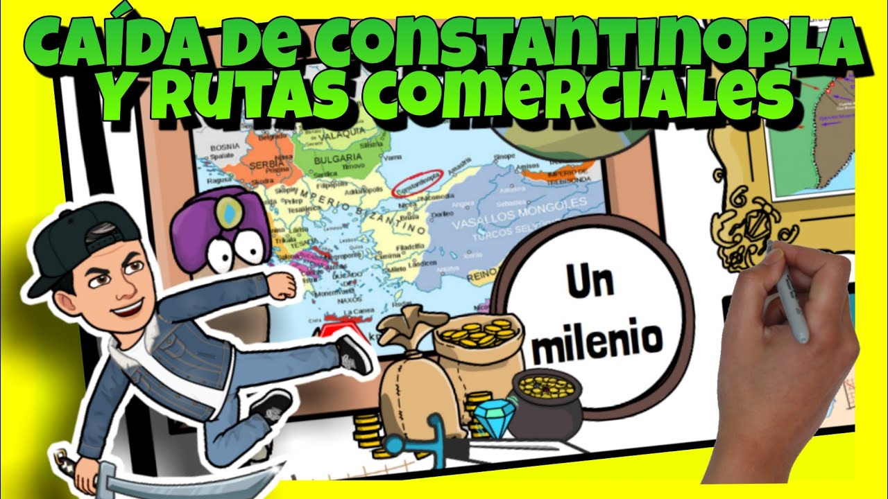🔴 La CAÍDA de CONSTANTINOPLA y el CIERRE de RUTAS COMERCIALES