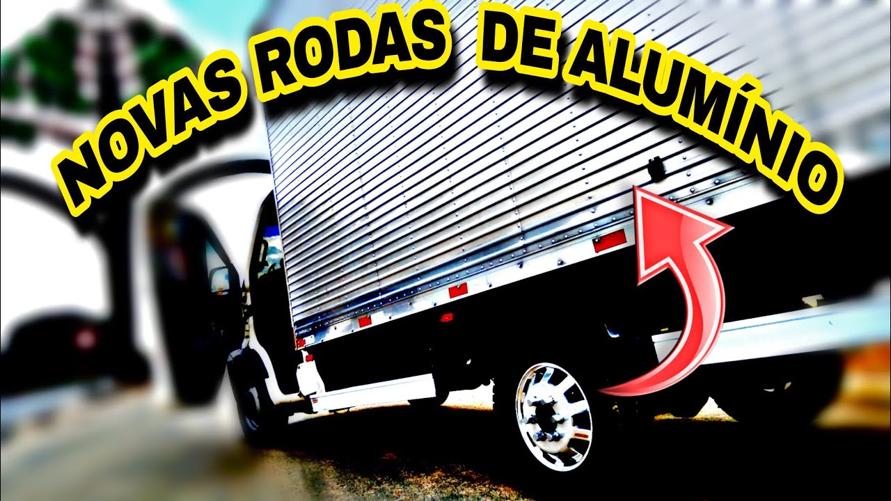 NOVAS RODAS DE ALUMÍNIO DA IVECO DAILY FICOU MUITO TOP