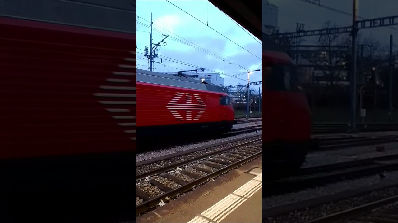 SBB Lokomotive in Basel SBB 