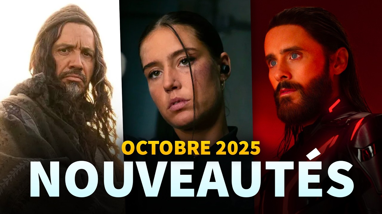 Ces Films & S&eacute;ries Arrivent en Octobre ! (Netflix, Disney+, Max, PrimeVideo, Cin&eacute;ma ...)
