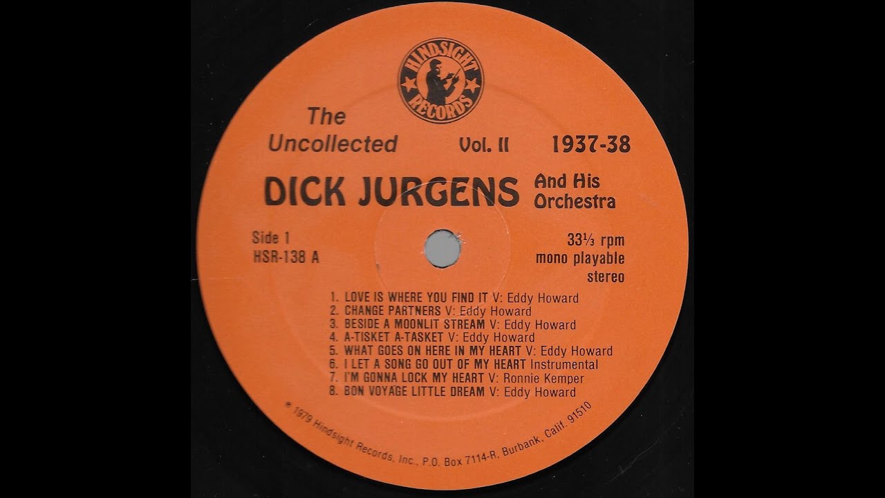 Dick Jurgens Orchestra -1937 38 side 1