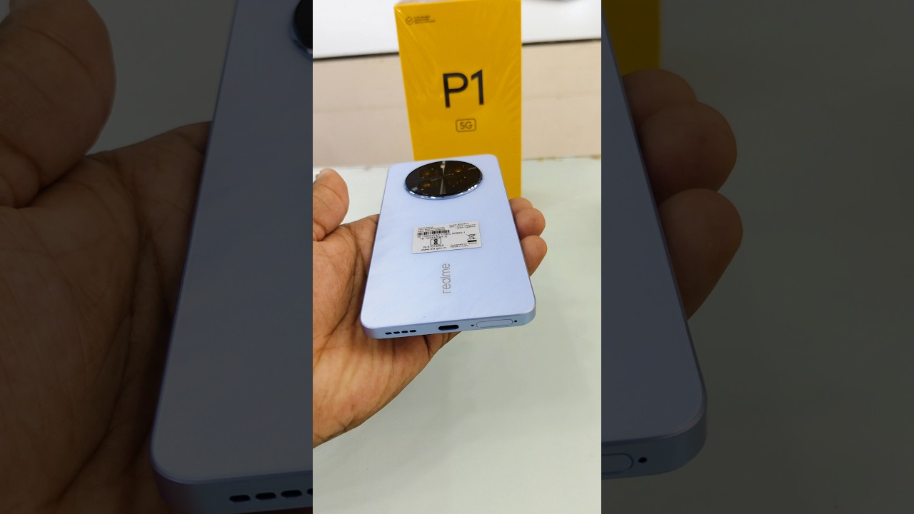 Realme p1 5g smartphone⚡India's lowest price display finger realme p1 first look & review