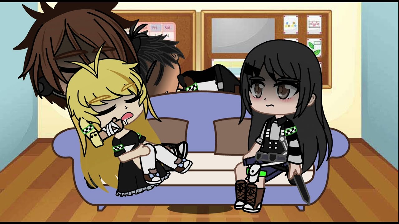 Michael and Evan stuck in a room with the MC for 24 hours final part | Gacha FNaF // My AU