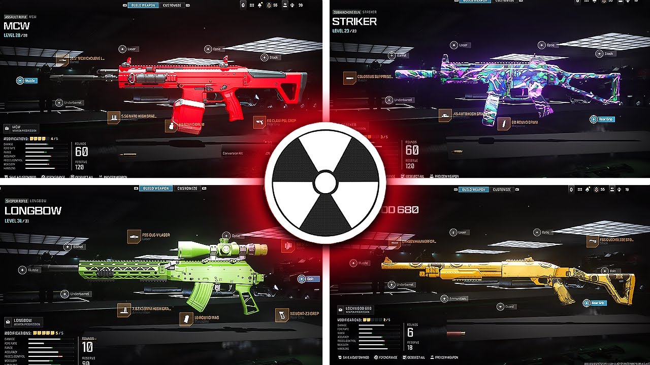 NUKE with EVERY GUN in Modern Warfare 3