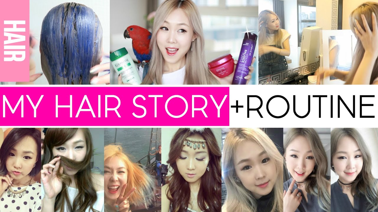 My Hair Story, Stylist & Current Routine ♡ Blonde Care Tips 미즈뮤즈의 에쉬 블론드 헤어케어 루틴 MEEJMUSE