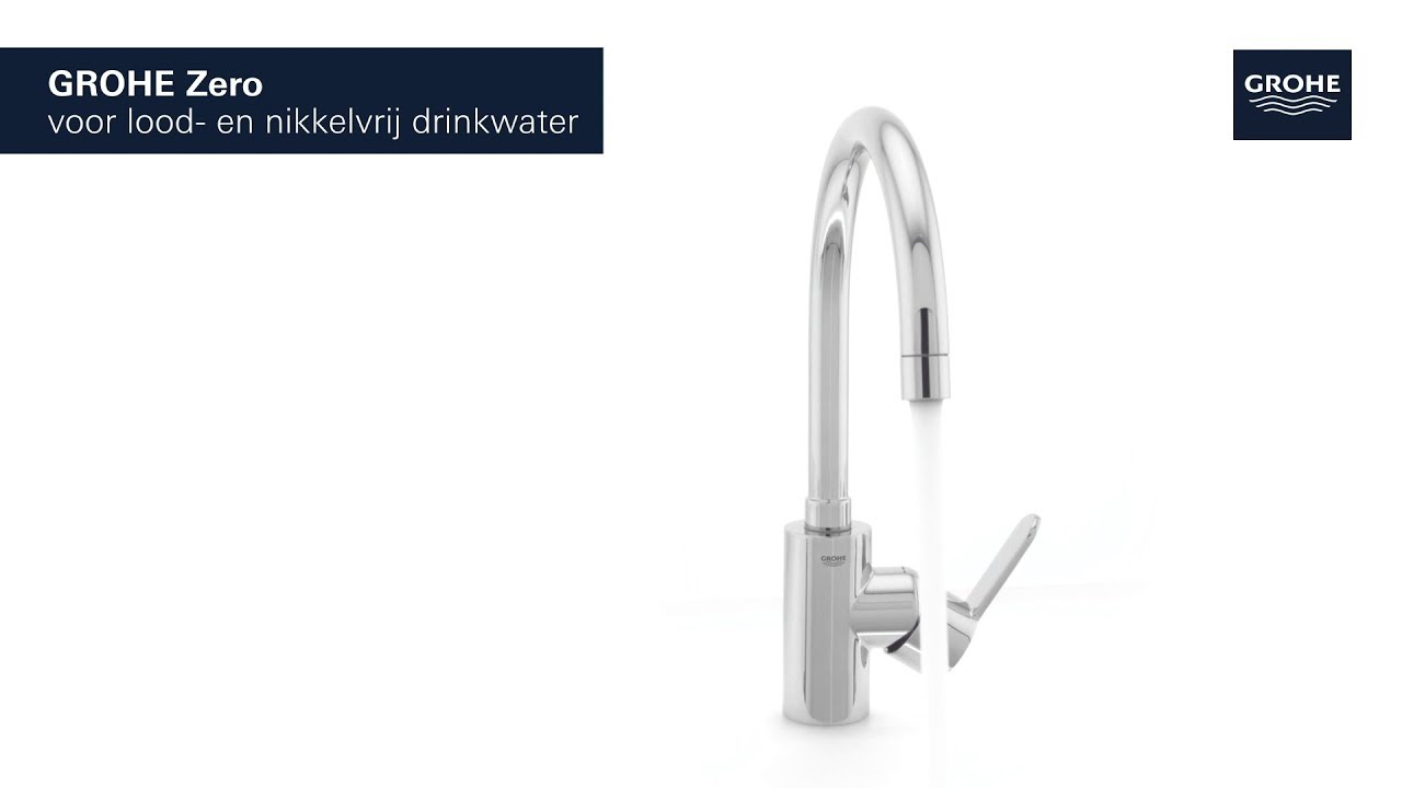 GROHE Eurostyle Cosmopolitan keukenmengkraan - hoge uitloop