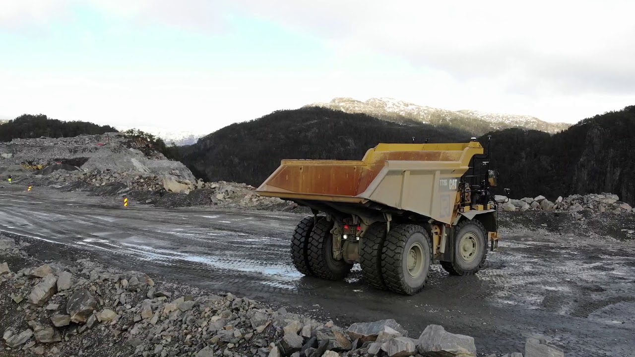 Caterpillar 772G Testing - Steer AS // Romarheim AS