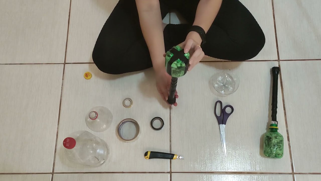 Construção Material Alternativo Ginástica Rítmica - Aparelho Maças
