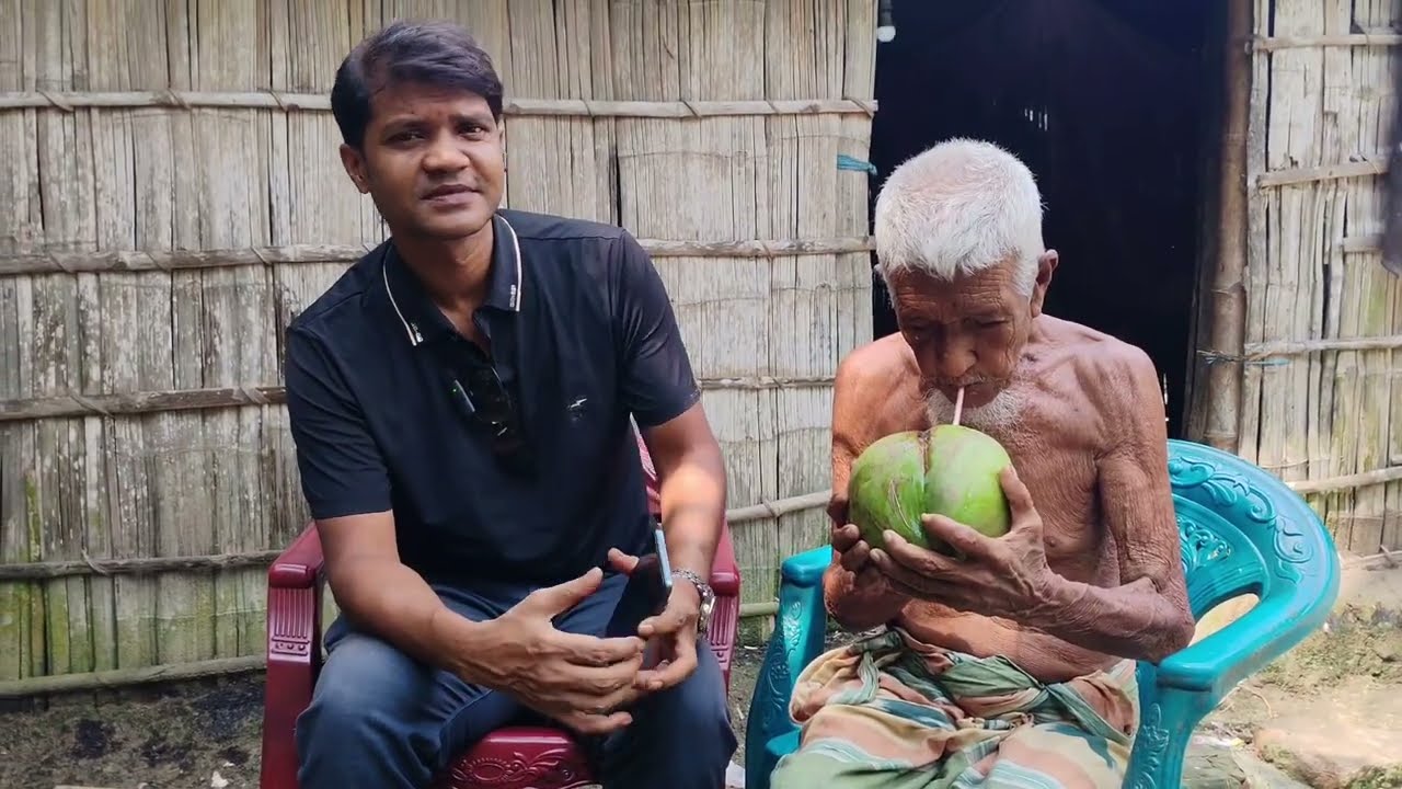 শতবর্ষী বৃদ্ধের ইচ্ছা পূরণ 🥺 | নতুন লাঠি 🎋 + ডাব ও ফলমূল 🍏 | Sohel Hardy