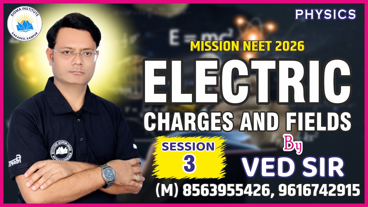 ELECTRIC CHARGES AND FIELDS  (SESSION -3)