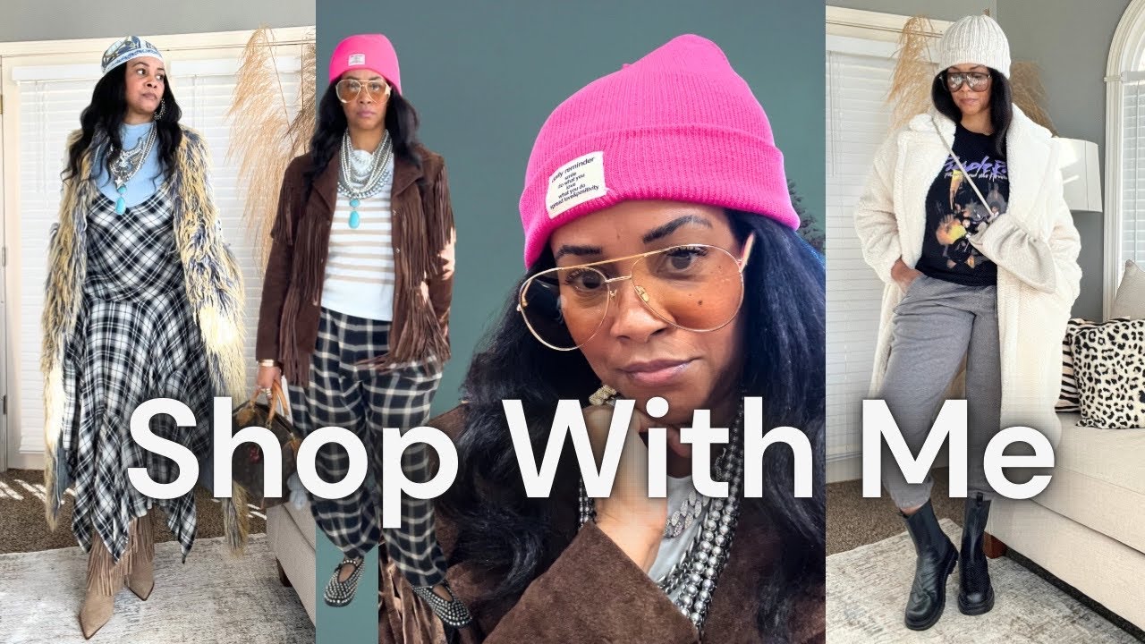 Рождественские покупки (T.J. Maxx, Hobby Lobby и Marshalls) + Стильные зимние наряды, **Vlogmas, ...