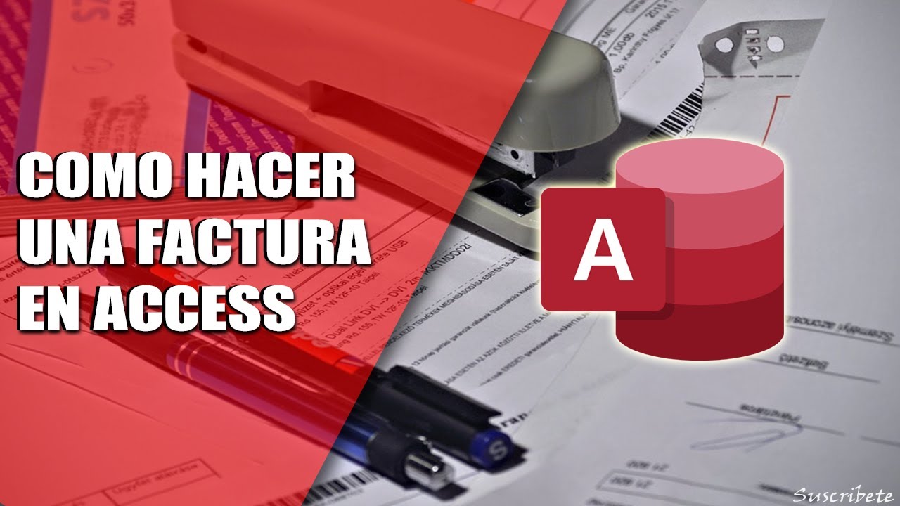 Cómo hacer una FACTURA en ACCESS (ACTUALIZADO /2023/)