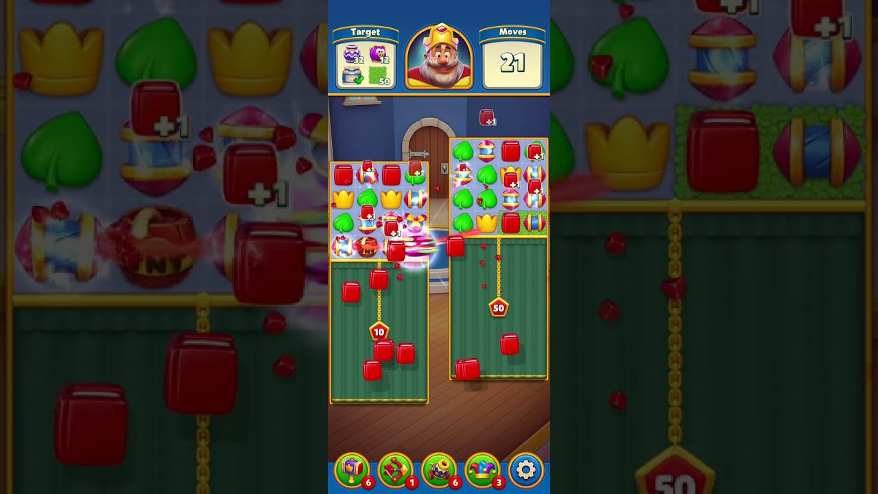 Royal match 12680 to 12689 levels tricks to win level game play walkthrough 