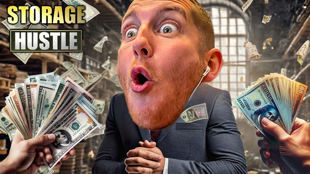 Ich ersteigere ein LAGERHAUS mit LEGENDÄREN Gegenständen #4 - Storage Hustle Simulator Deutsch