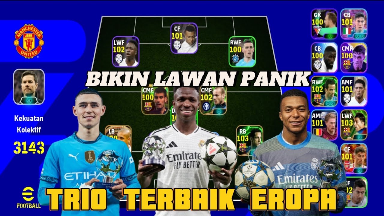 FORMASI ANDALAN PRO PLAYER 4-3-3 Di eFootball 2026 Mobile‼️🎮🤔