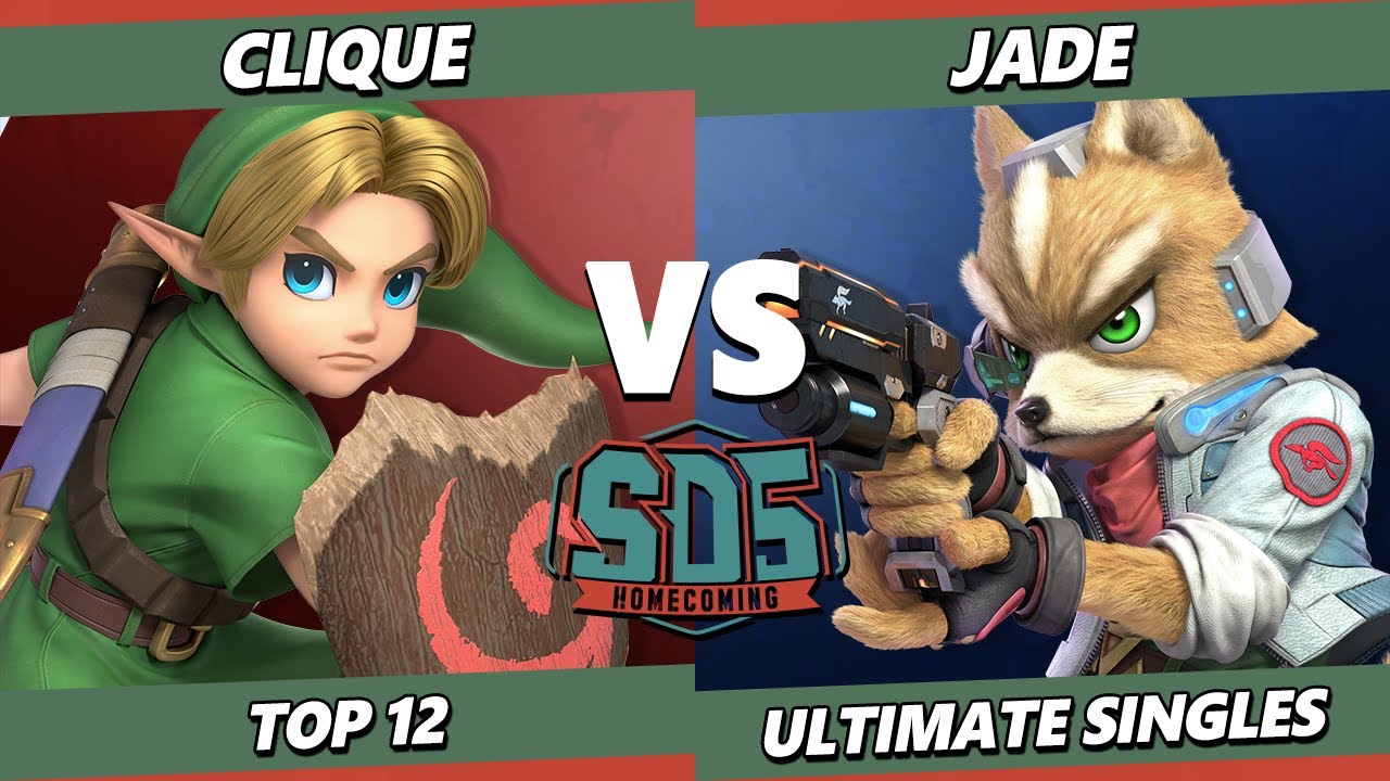 Stick Drift 5 - Clique (Young Link) Vs. Jade (Fox) Smash Ultimate - SSBU