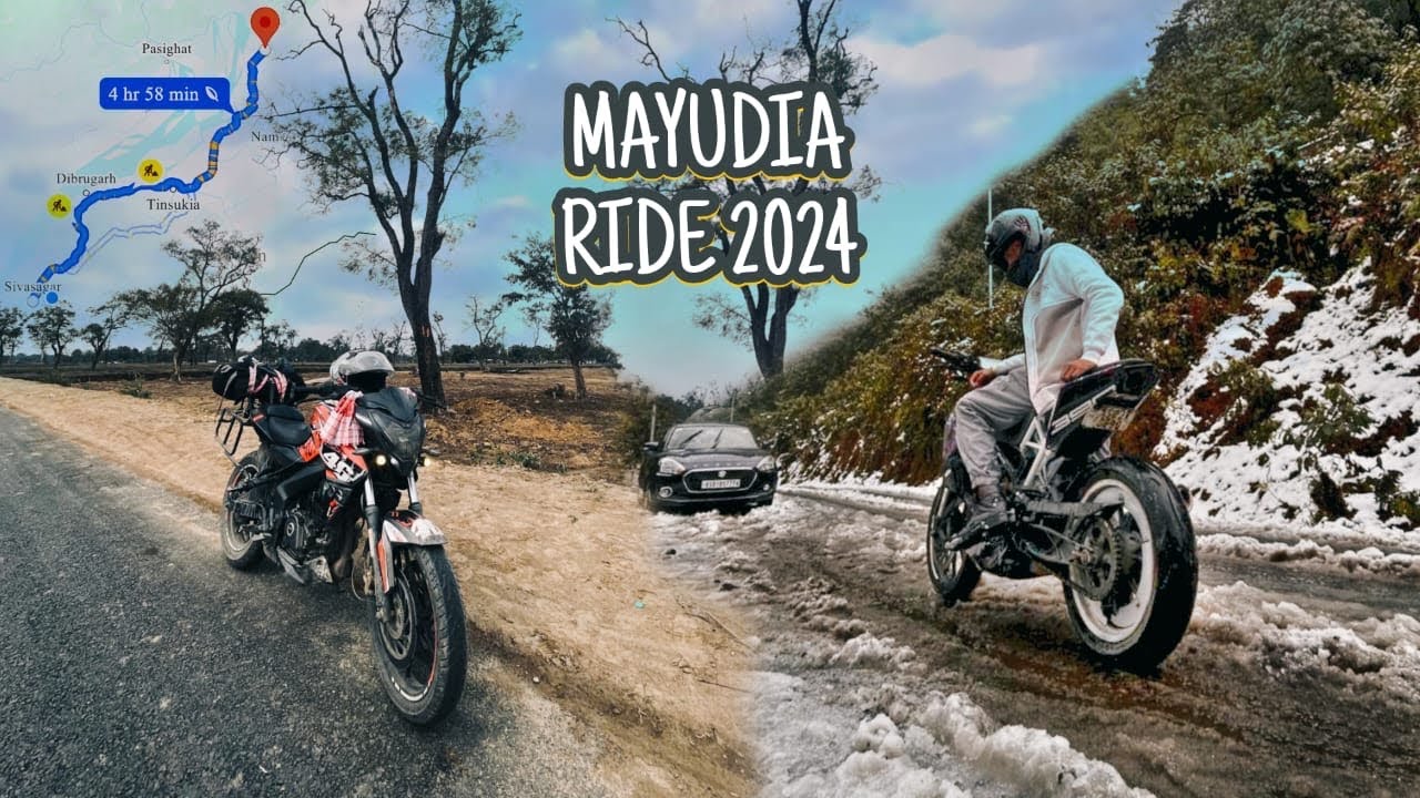 MAYODIA RIDE 2024 RIDE EP-1 // ANGSHUMAN DOWARI / / SIVASAGAR TO ROING