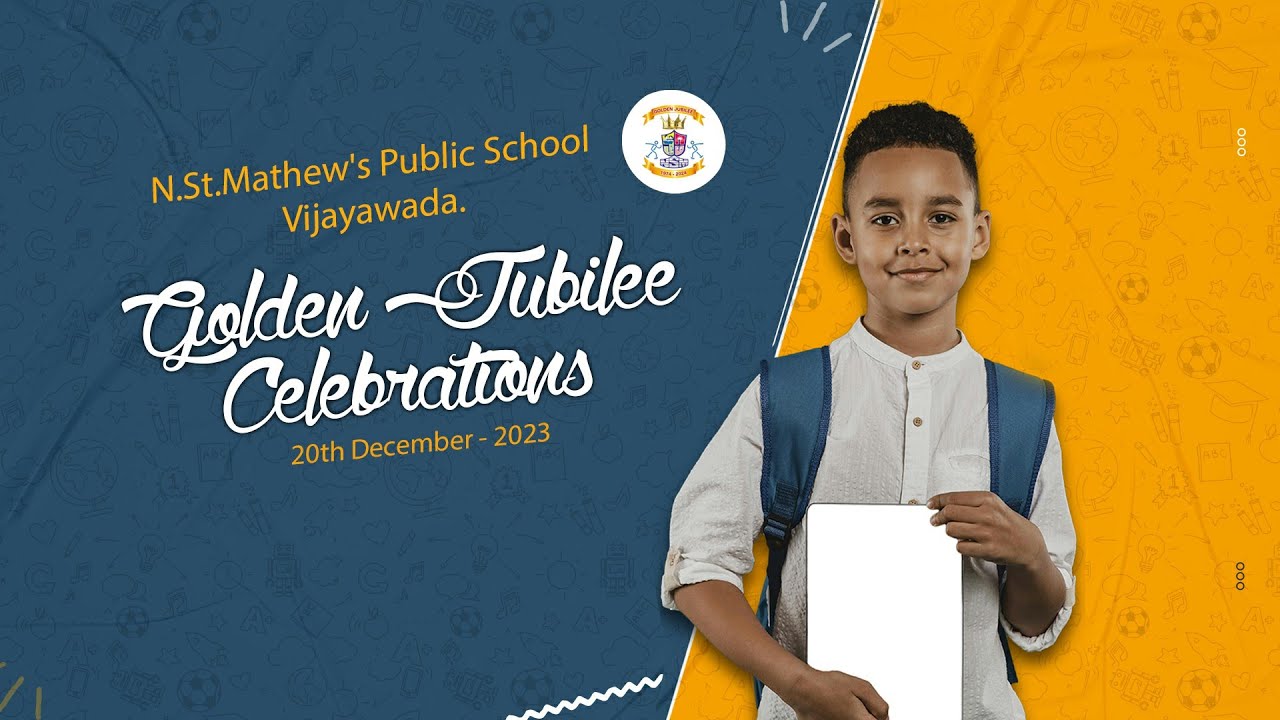 N.St.Mathew's Public School Golden Jubilee Celebration || 20-12-2023 || live