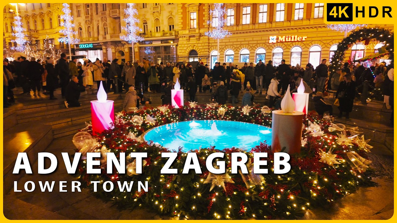 Advent in Zagreb 🇭🇷 - Lower Town