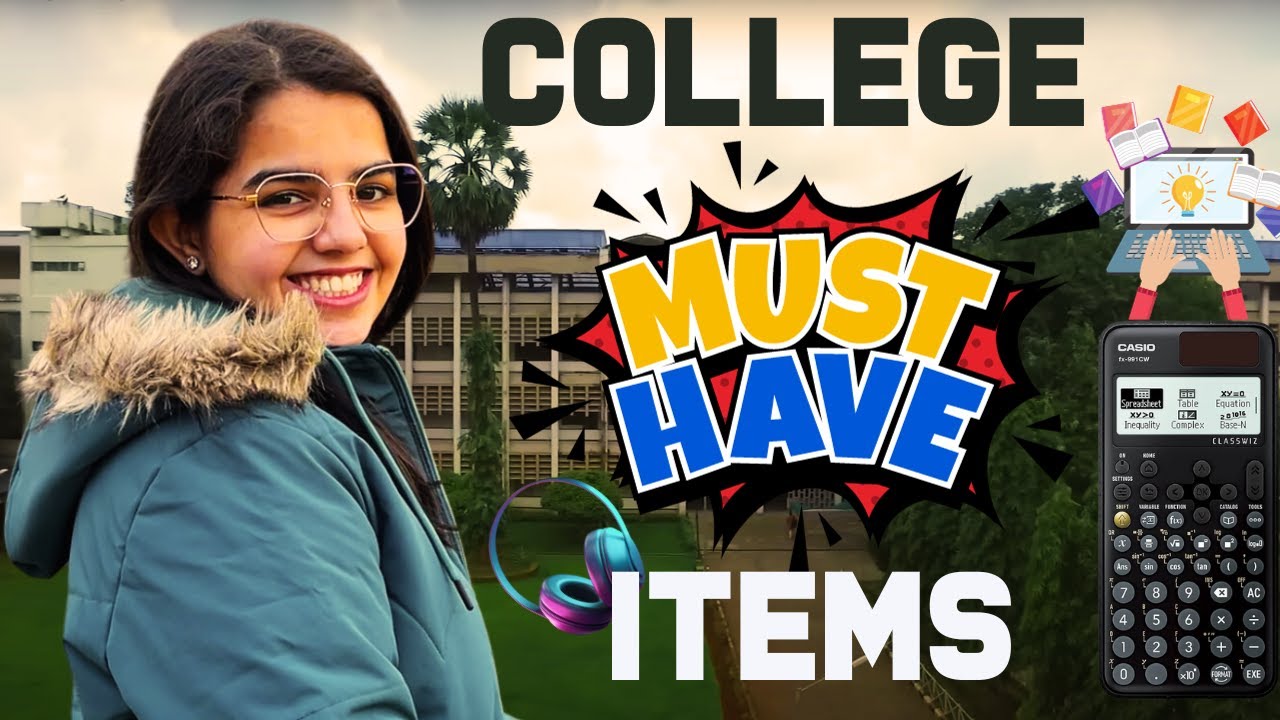 Must Buy Things for 1st year college students || College Shopping  🤩🤩🛍️