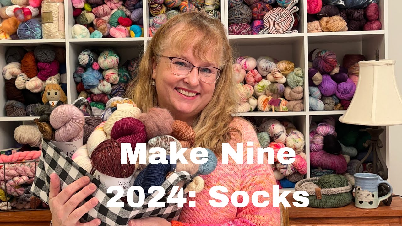Carla Knits - Make Nine 2024 Board 3: Socks