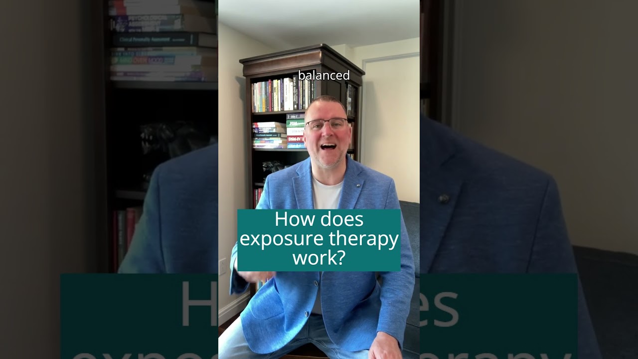 How does exposure therapy work?