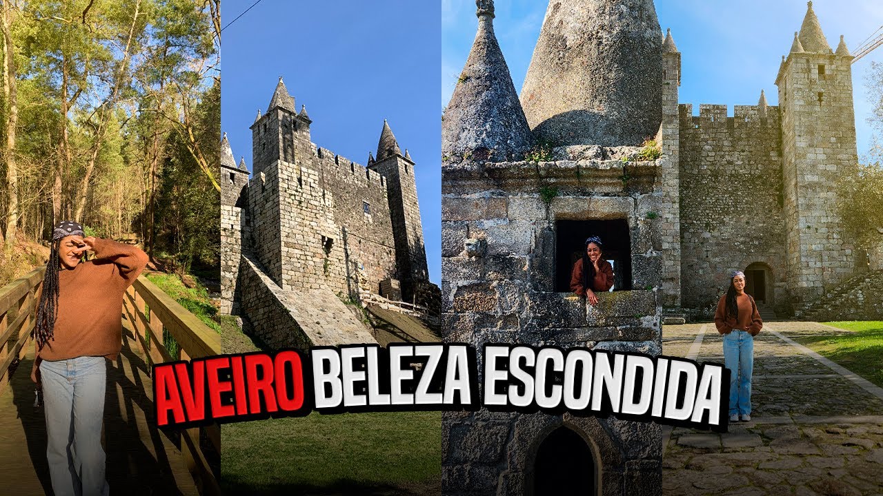 📍AVEIRO - Castelo de Santa Maria da feira, Passadiços de Esmoriz e Parque da Fonte Estanislau