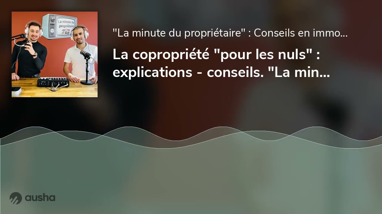 La copropriété 