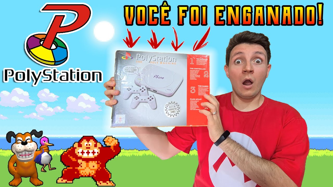 Uau! Comprei O Revolucionário Polystation Que Deixa O Ps5 No Chão! Unboxing Saudosista