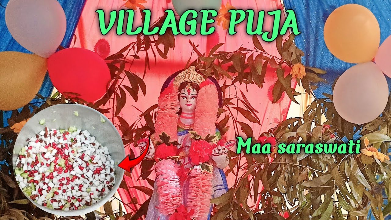 Village Maa Saraswati Puja 2026 | Village Puja | @sktubeodia3117 