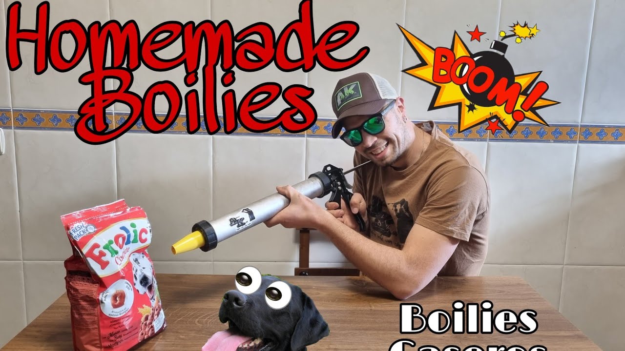 RECETA BOILIES FROLIC 🧆🐶💥🍴COMO HACER BOILIES CASEROS🎣FROLIC PARA CARPAS🐟😋🐽Homemade boilies🤯