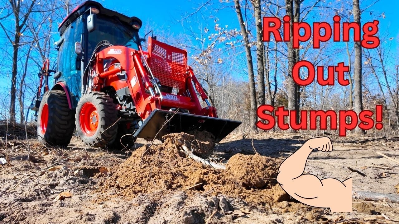 Are Stump Buckets Worth It?! | Good Works Tractors | Kioti Tractor